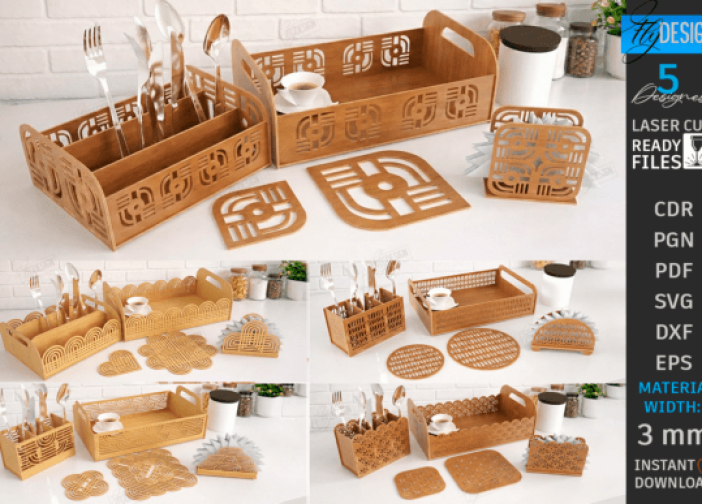 Caja Decoración cocina estilo Boho