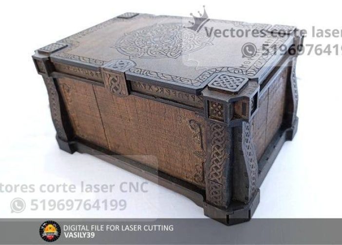 Caja celta cofre