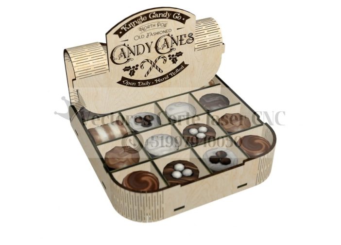 Caja de dulces para regalo