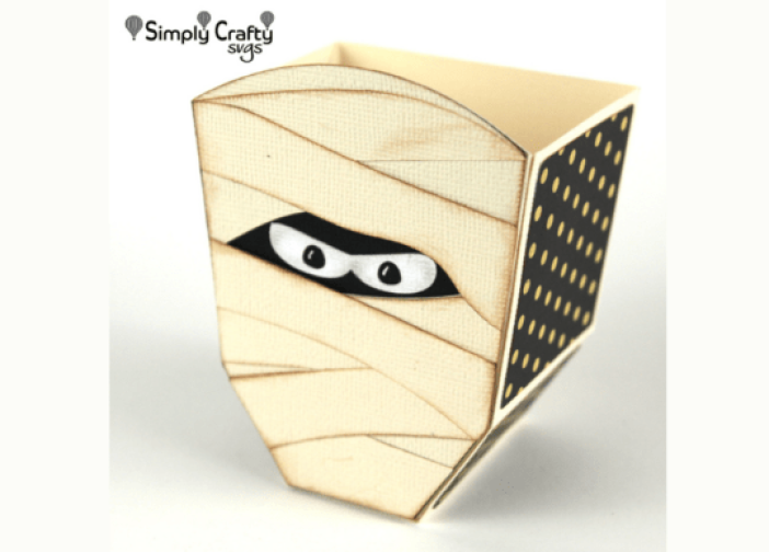 Caja de golosinas para momia