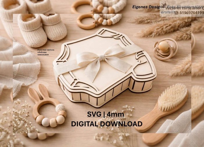 Caja de regalo para bebeb cuerpo