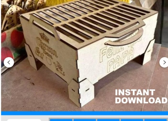 Caja de regalo parrilla hibachi grill