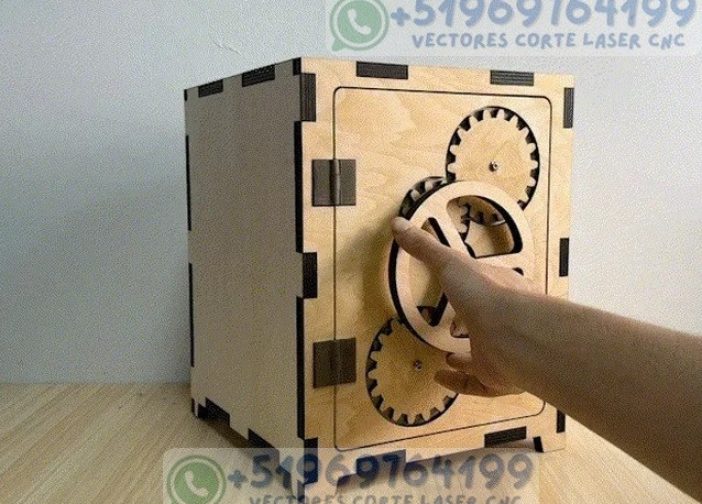 Caja fuerte de engranajes