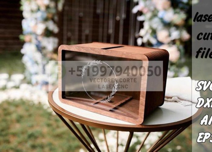 Caja para tarjetas de regalo de boda Caja para dinero