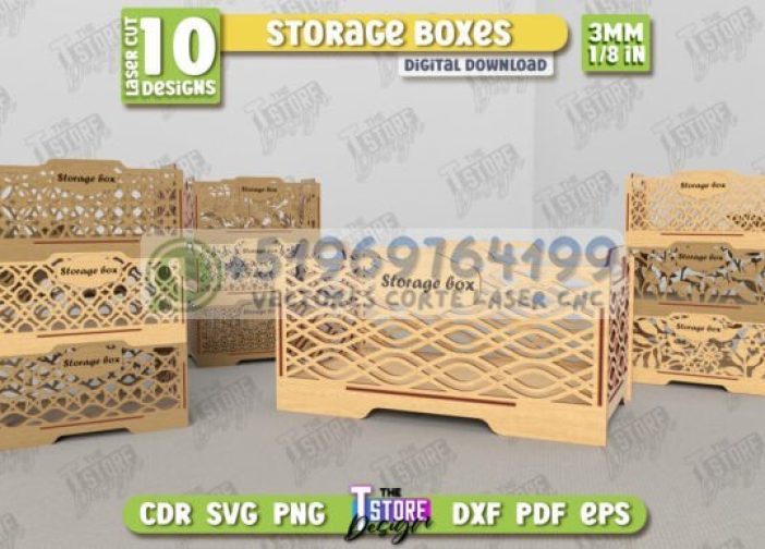 Cajas organizador de almacenamiento