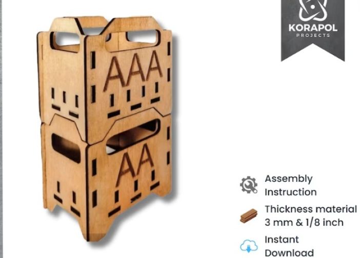 Cajas para Bateria pilas AA y AAA