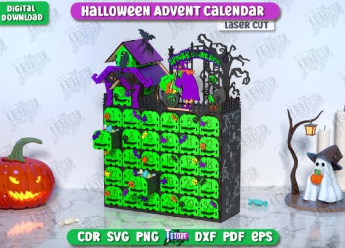 Calendario de Adviento de Halloween