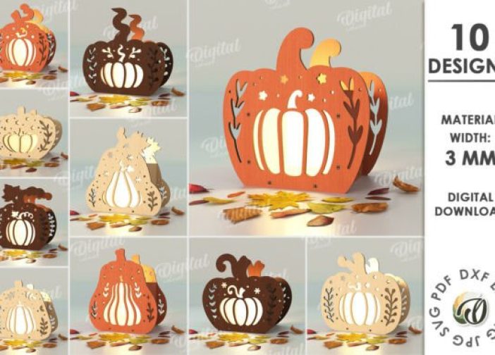 Candelabros de calabaza