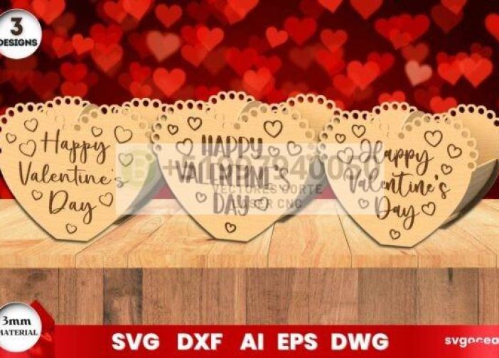 Cestas en forma de corazon San Valentín