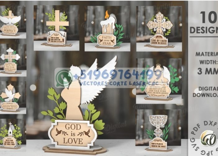 Christian stand decor