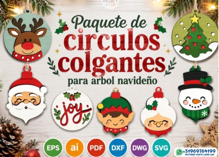 Circulos navideños