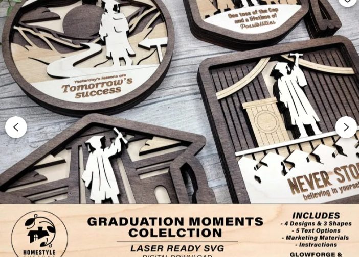 Colección momentos de graduación