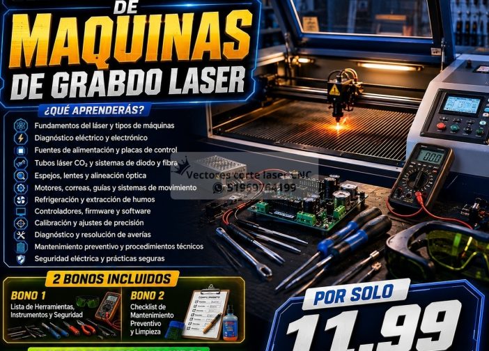 Curso de reparación de maquinas de grabado laser