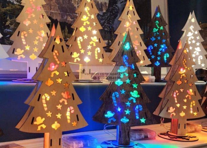 Decoración de arboles de navidad
