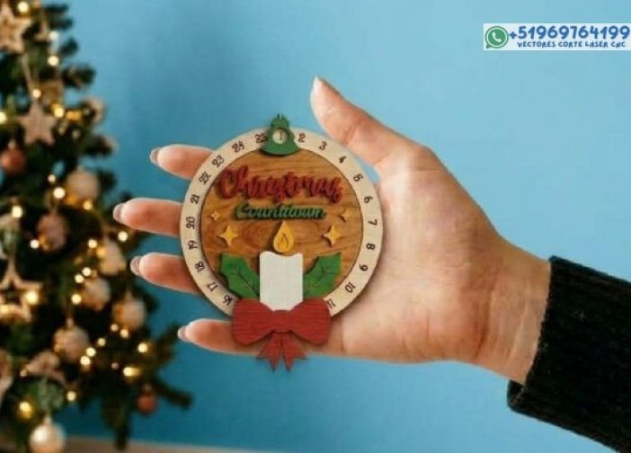 Día hasta la cuenta regresiva de Navidad