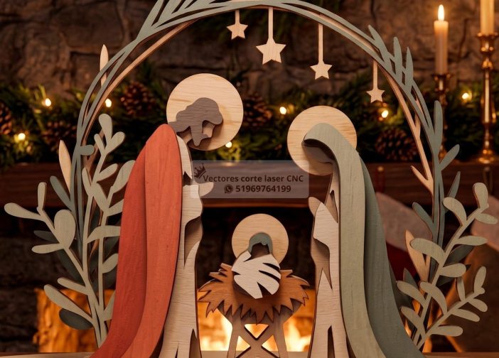 Escena de la Natividad pesebre belen Para mas Vectores Whatsapp 51969764199