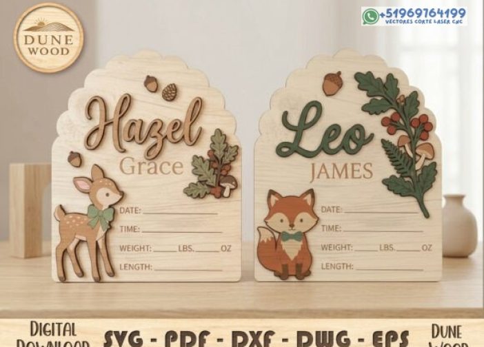 Estadísticas de nacimiento de bebés de Woodland SVG