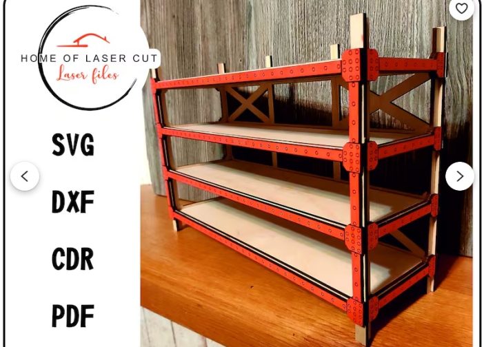 Estante de mesa para artículos cotidianos