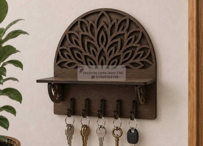 Estante para llaves mandala Para mas Vectores Whatsapp 51969764199