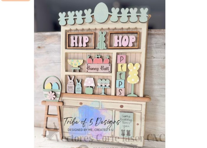 Estanteria de pascua Para mas Vectores Whatsapp 51997940050