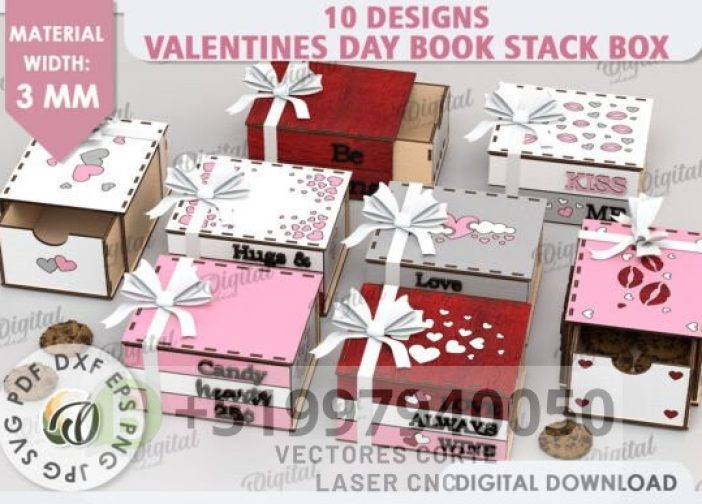 Gran Pack de cajas para el día de San Valentín