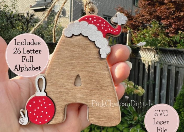 Juego de 26 etiquetas retro con alfabeto completo