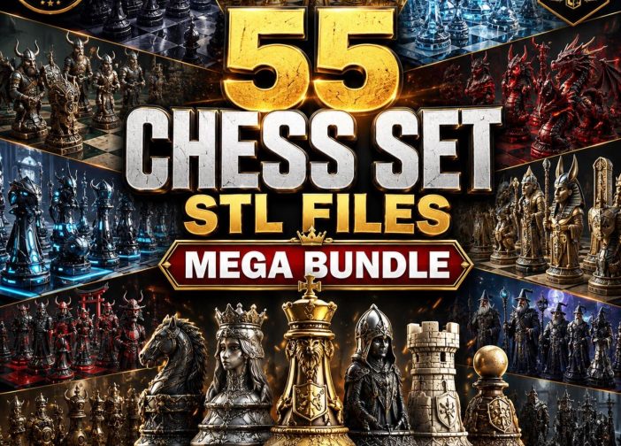 Juego de ajedrez de 55 piezas