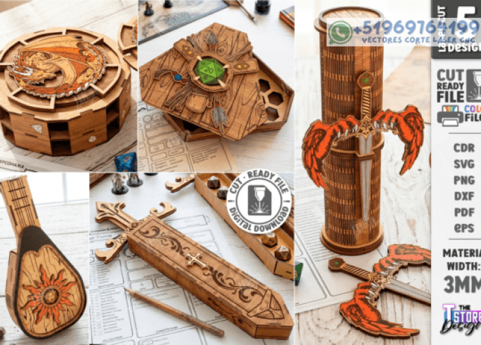 Juego de cajas de dados para roll Para mas Vectores Whatsapp 51969764199