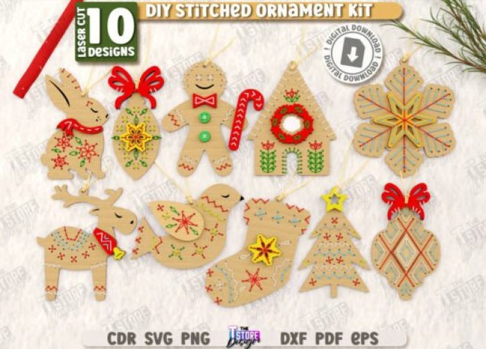 Juego de juguetes de Navidad con cordones