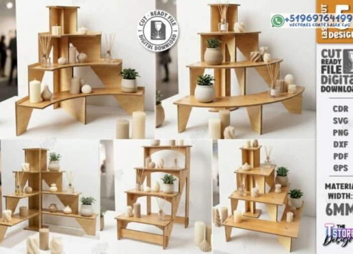 Juego de láser de exhibición minorista con soporte modular