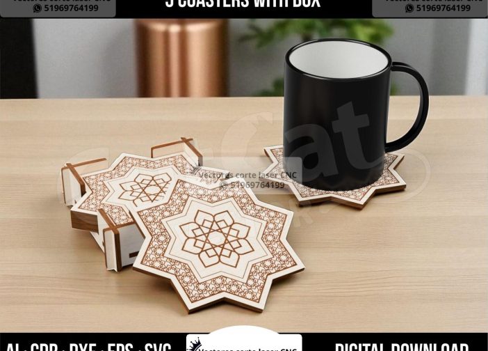 Juego de posavasos islamico ramadan