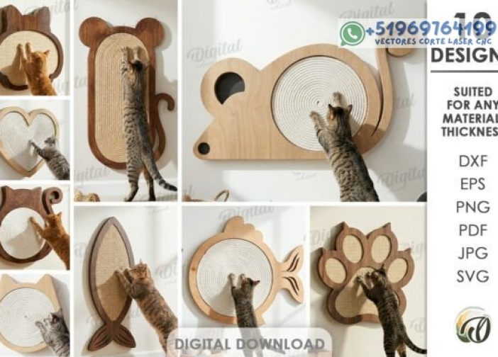 Juego de rascadores para gatos Para mas Vectores Whatsapp 51969764199