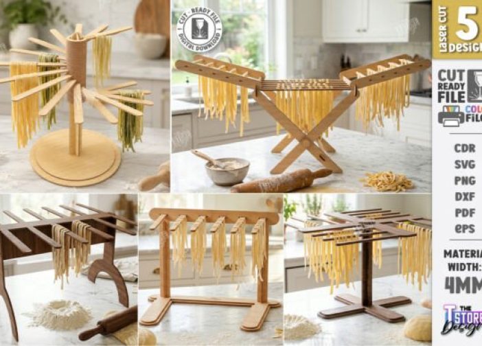 Juego de tendederos para pasta