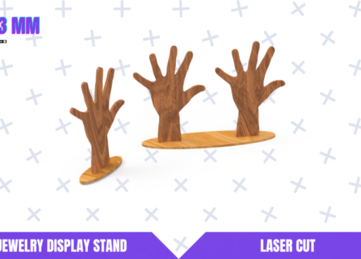 Mano para expositor de joyas