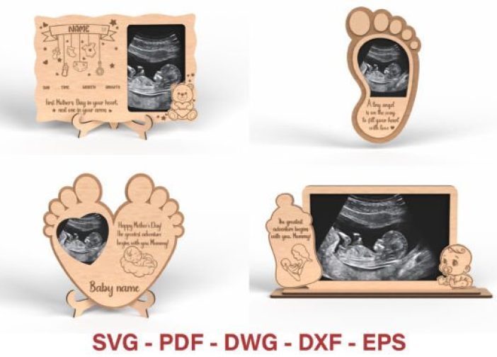 Marco para biberón de ultrasonido para bebés