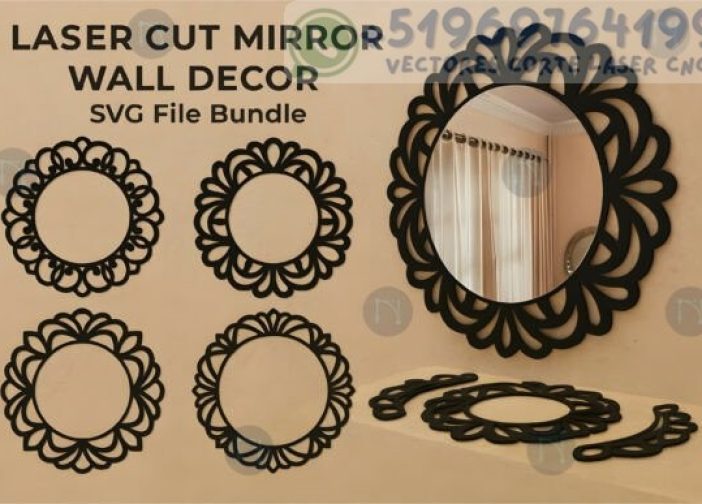 Marcos redondos para espejo