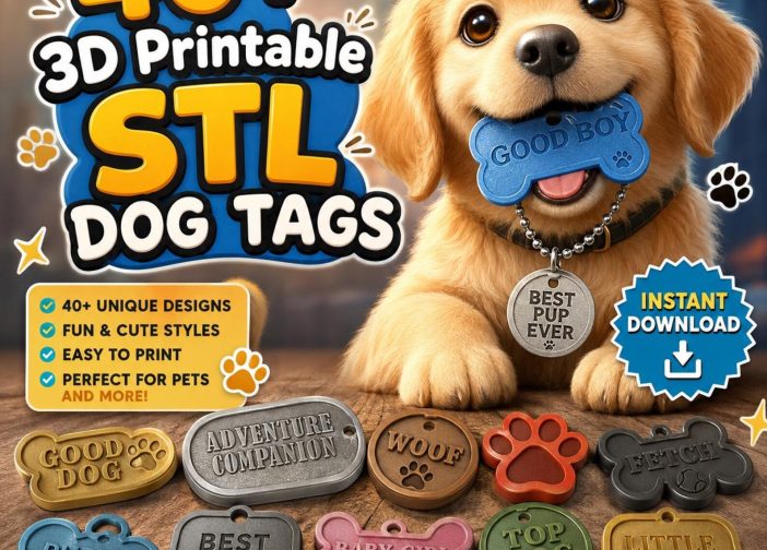 Mas de 40 archivos placas para identificación para mascotas