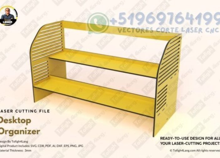 Organizador de escritorio minimalista