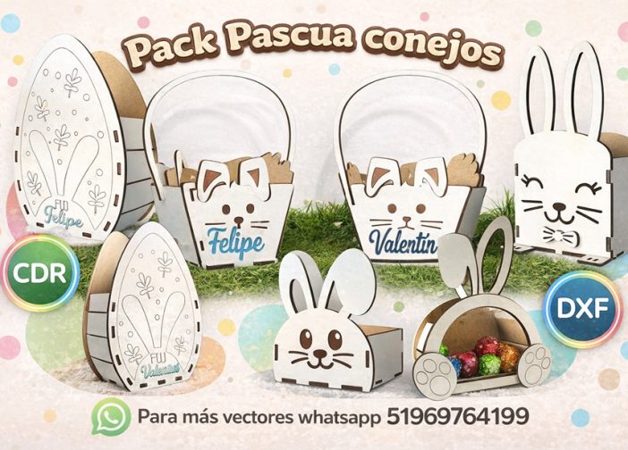 Pack Pascua conejos