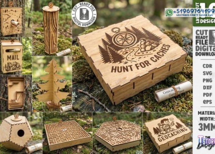 Pack de Accesorios para actividad de geocaching y aventura