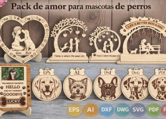 Pack de amor para mascotas de perros