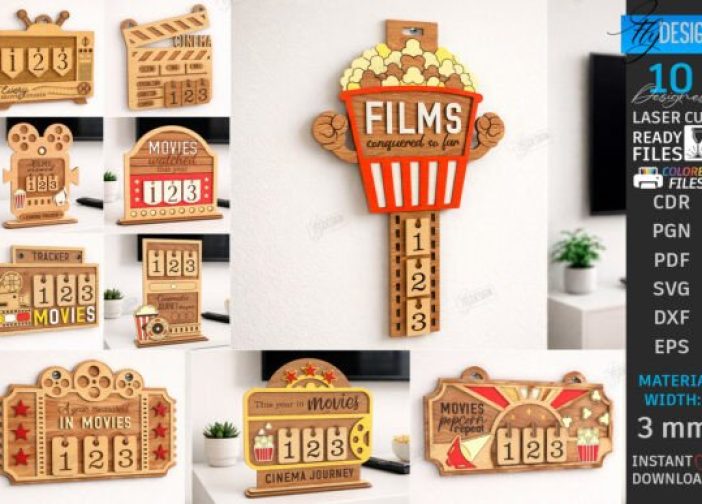 Pack de rastreador de Películas Vistas