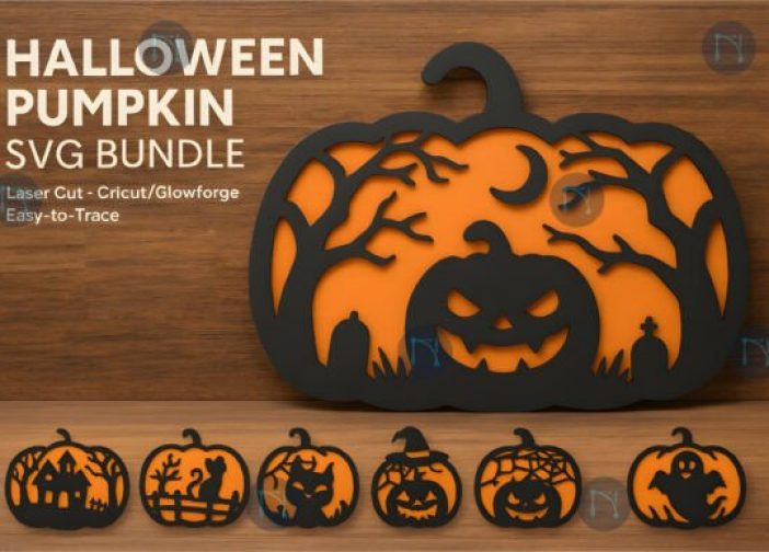 Paquete SVG de calabaza de Halloween