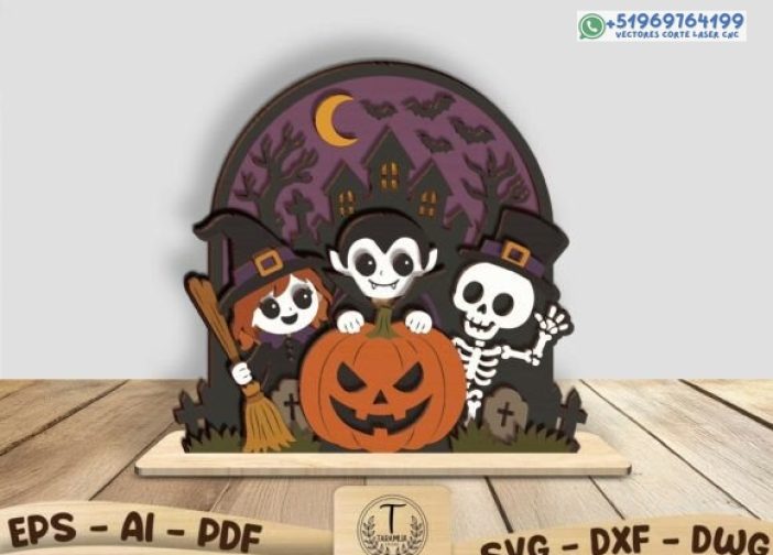 Paquete SVG de la casa encantada de Halloween 1