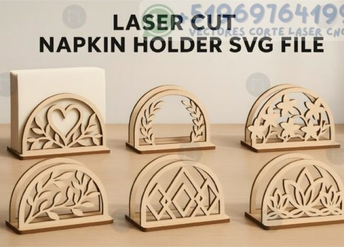 Paquete SVG de porta servilletas