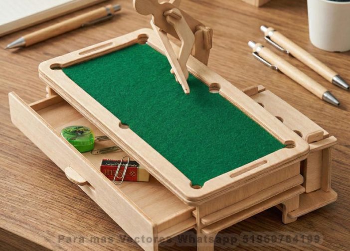 Paquete de 9 porta lápices de diferentes deportes