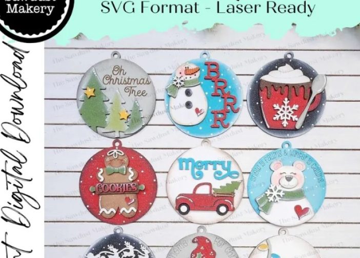 Paquete de adornos navideños vol 2