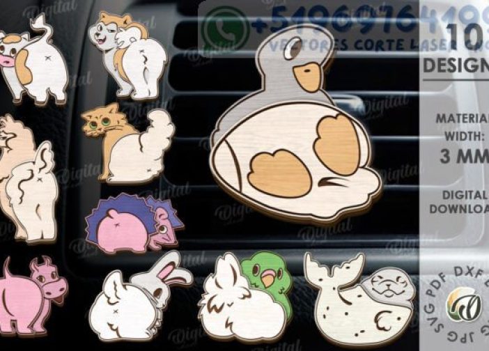 Paquete de ambientadores para coche auto carro