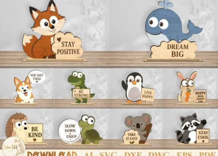 Paquete de animales motivacionales