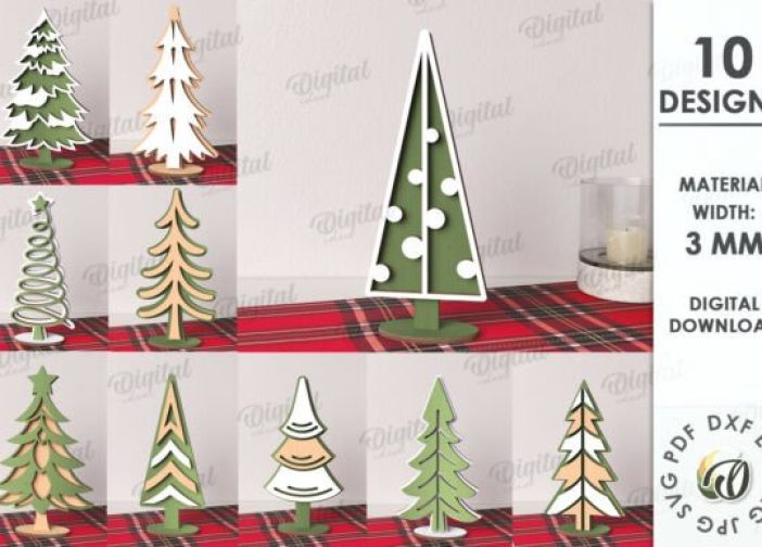 Paquete de árboles de Navidad 2